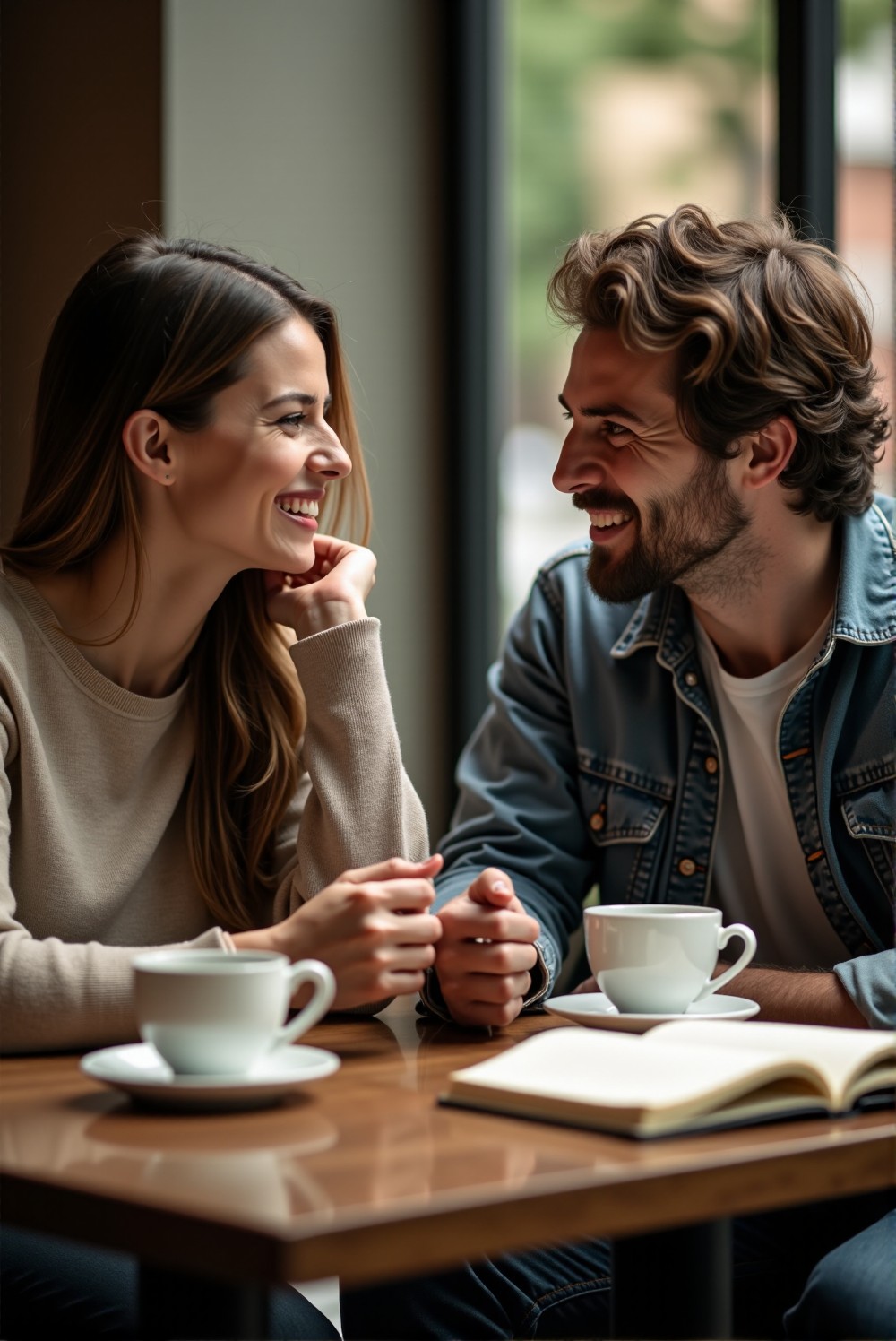 Engaging in honest dialogue for effective communication.