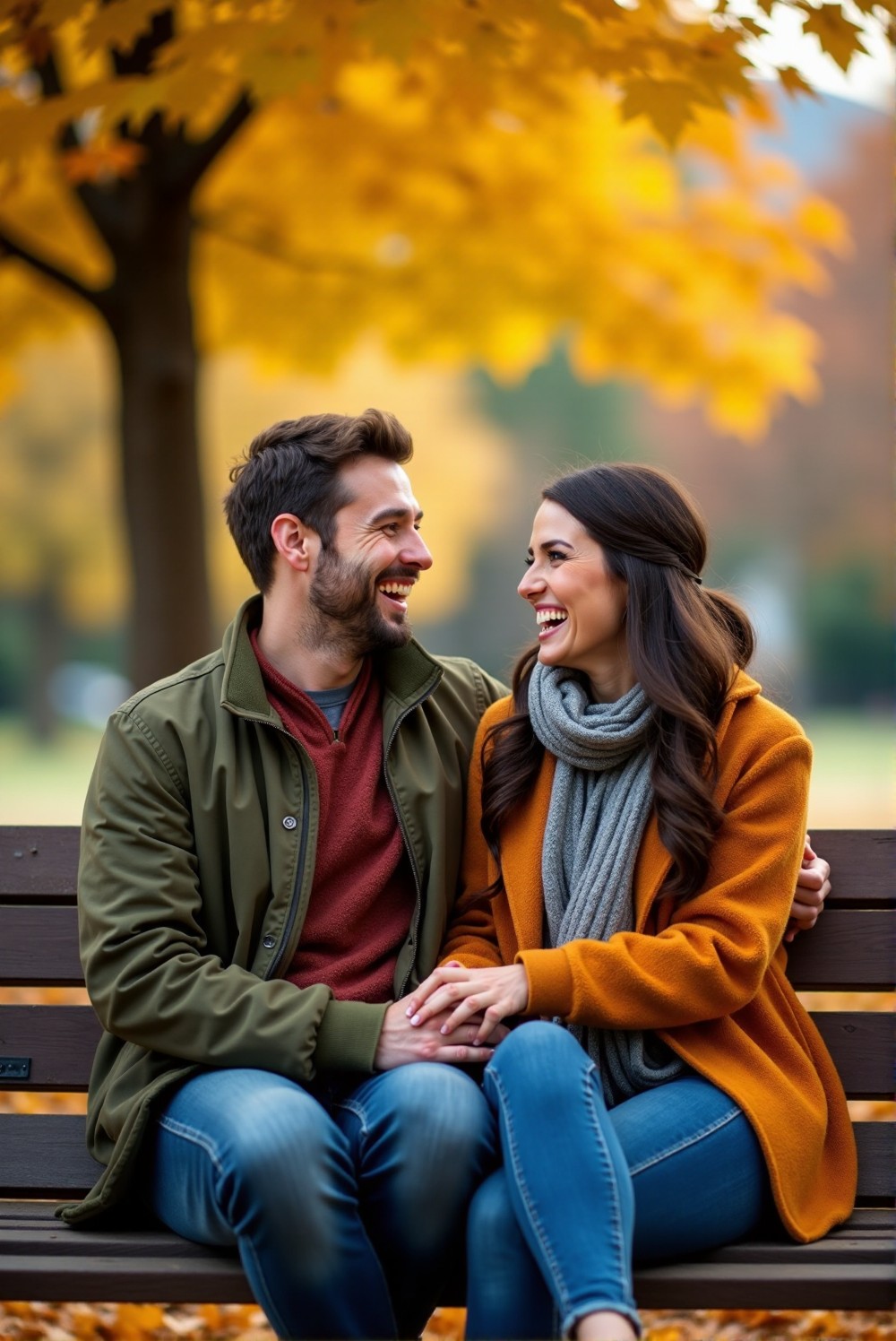 A playful moment showcasing the joy of laughter and wit.