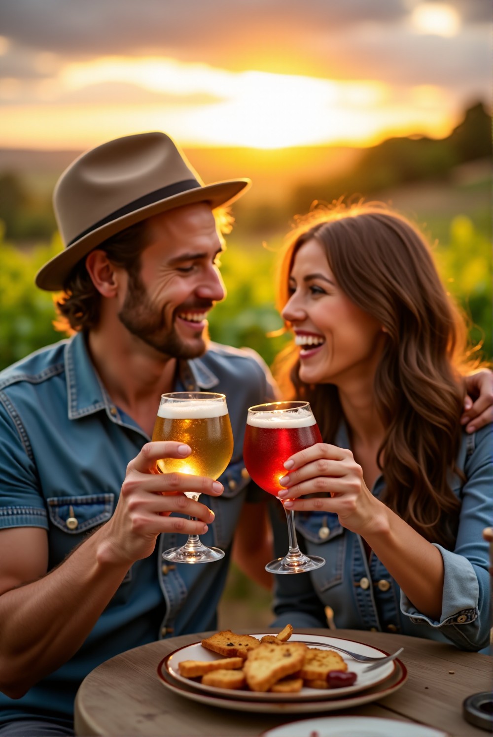 Wine and beer tasting tour experience