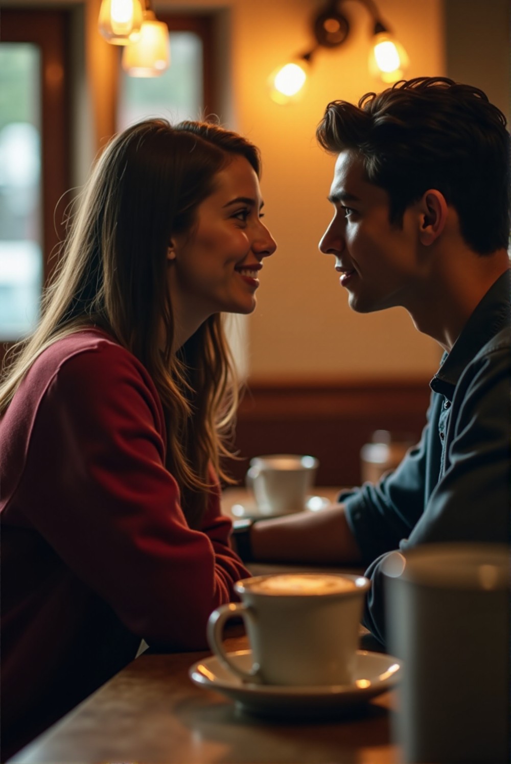 Exploring the significance of eye contact in flirtation.