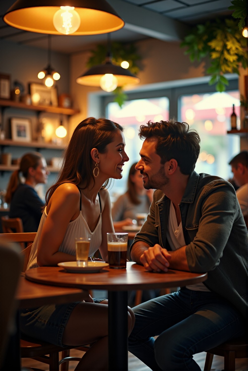 Understanding body language cues in flirting.
